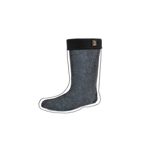 PROCERA Kalosze Damskie Eva Laris Black - obrazek 3