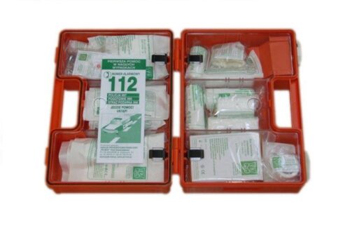 PROCERA Apteczka Przenośna K-10 Z Wieszakiem Ściennym (Din 13164 Ustnik) - obrazek 4