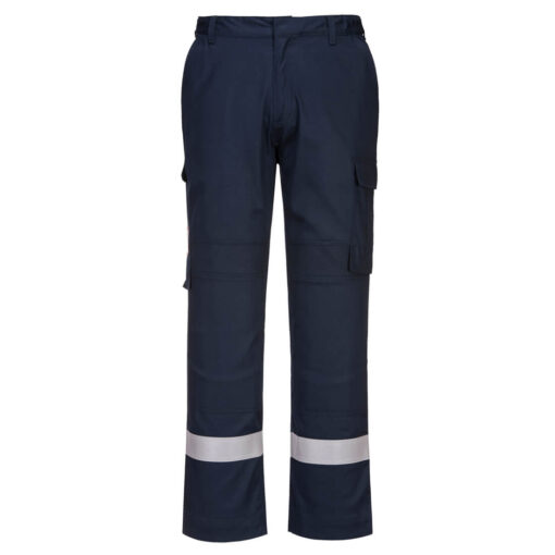 PORTWEST FR401 Lekkie spodnie trudnopalne z panelami Stretch