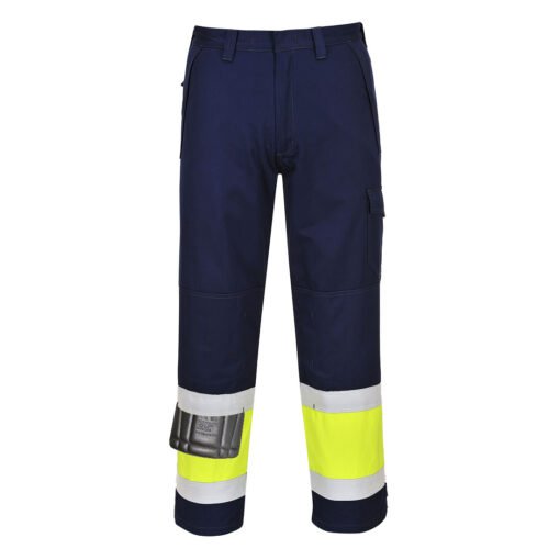 PORTWEST MV26 Spodnie ostrzegawcze Modaflame - obrazek 2