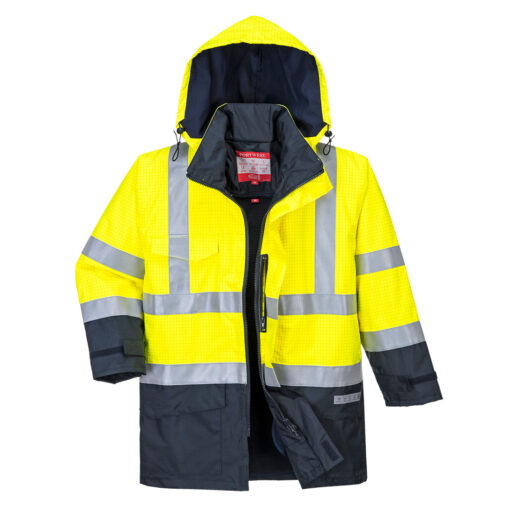 PORTWEST S779 Wielofunkcyjna i wodoodporna kurtka ostrzegawcza Bizflame Rain - obrazek 2