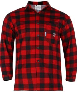 PANTHER KOSZULA ROBOCZA FLANELOWA GRZMOT RED