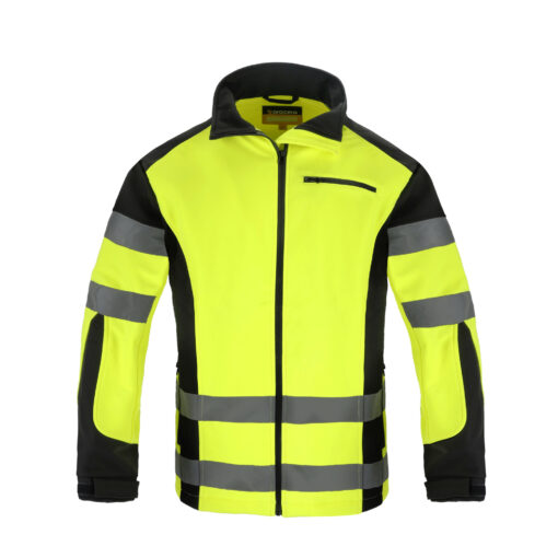 PROCERA Softshell Kurtka Sniper Yellow Hv - obrazek 2