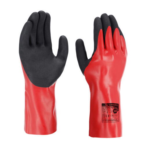 PROCERA Rękawice gumowe X-CHEM Pro rozm. 10