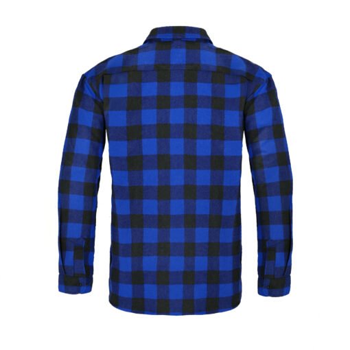 PROCERA Koszula flanelowa FLANCO niebieska - obrazek 3