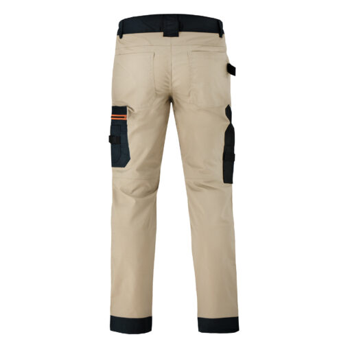 PROCERA Spodnie do pasa MEGAWORK Rip-Stop Stretch khaki - obrazek 4