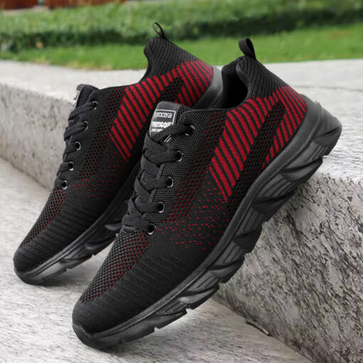 PROCERA Półbuty rekreacyjne VERTIGO black/red - obrazek 5