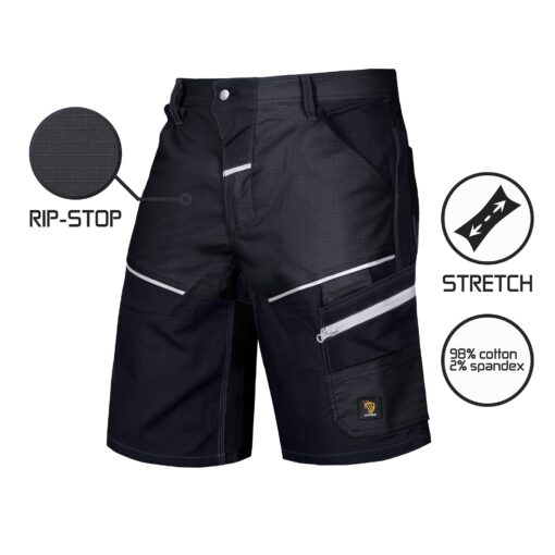PROCERA Spodnie krótkie Lander Spandex black