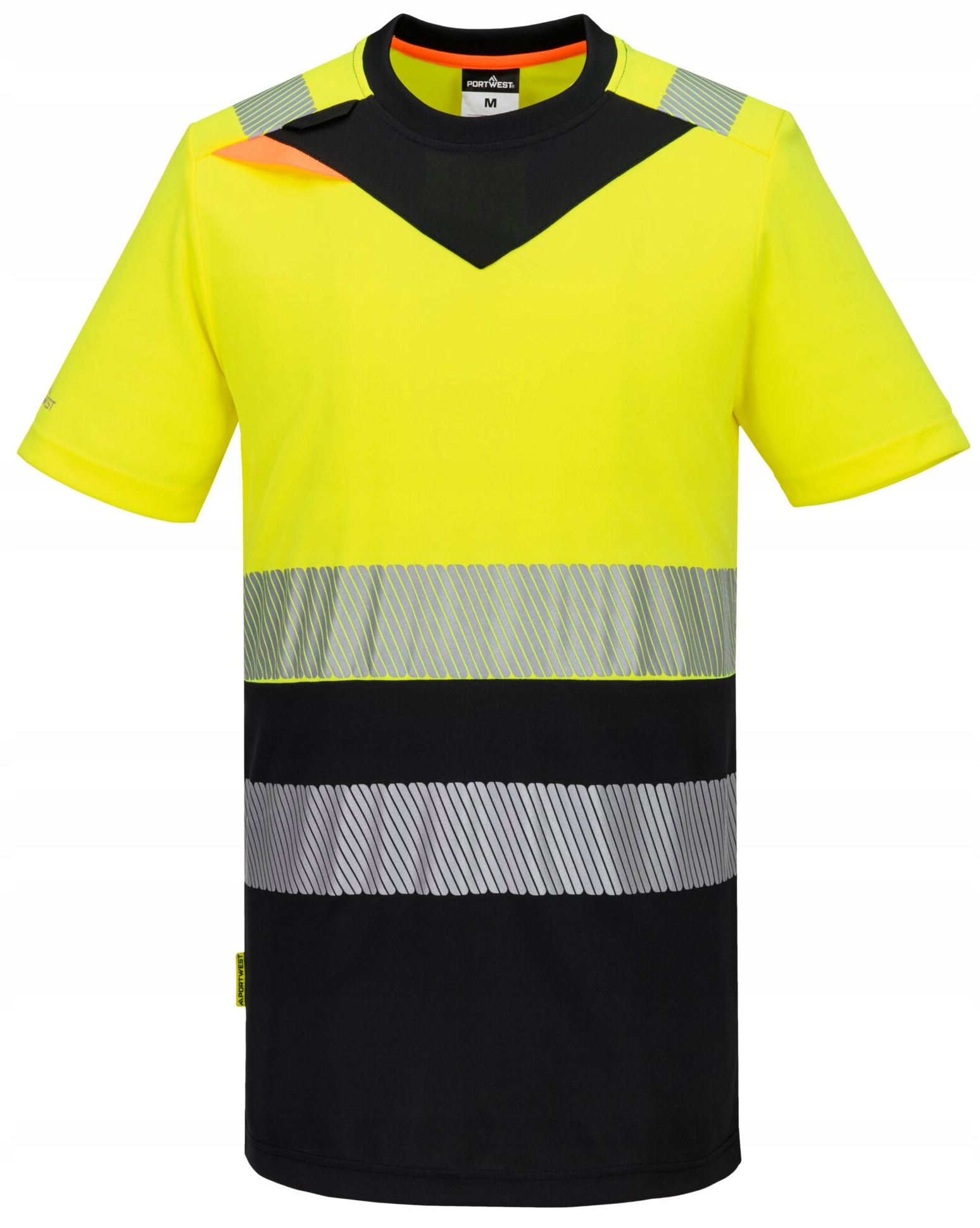 PORTWEST DX434 Koszulka ostrzegawcza z krótkimi rękawami DX4 - klasa 1