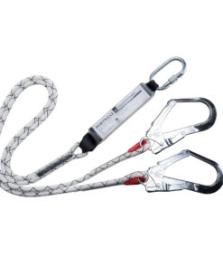 PORTWEST FP55 Podwójna linka Kernmantle z amortyzatorem w zestawie