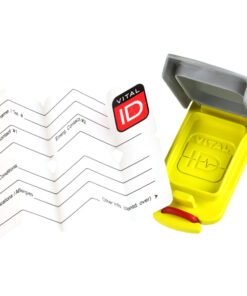 PORTWEST ID13 Uniwersalnie mocowany identyfikator