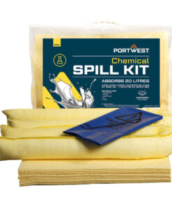 PORTWEST SM90 Zestaw sorbentów pochłaniający chemikalia 20 litrów