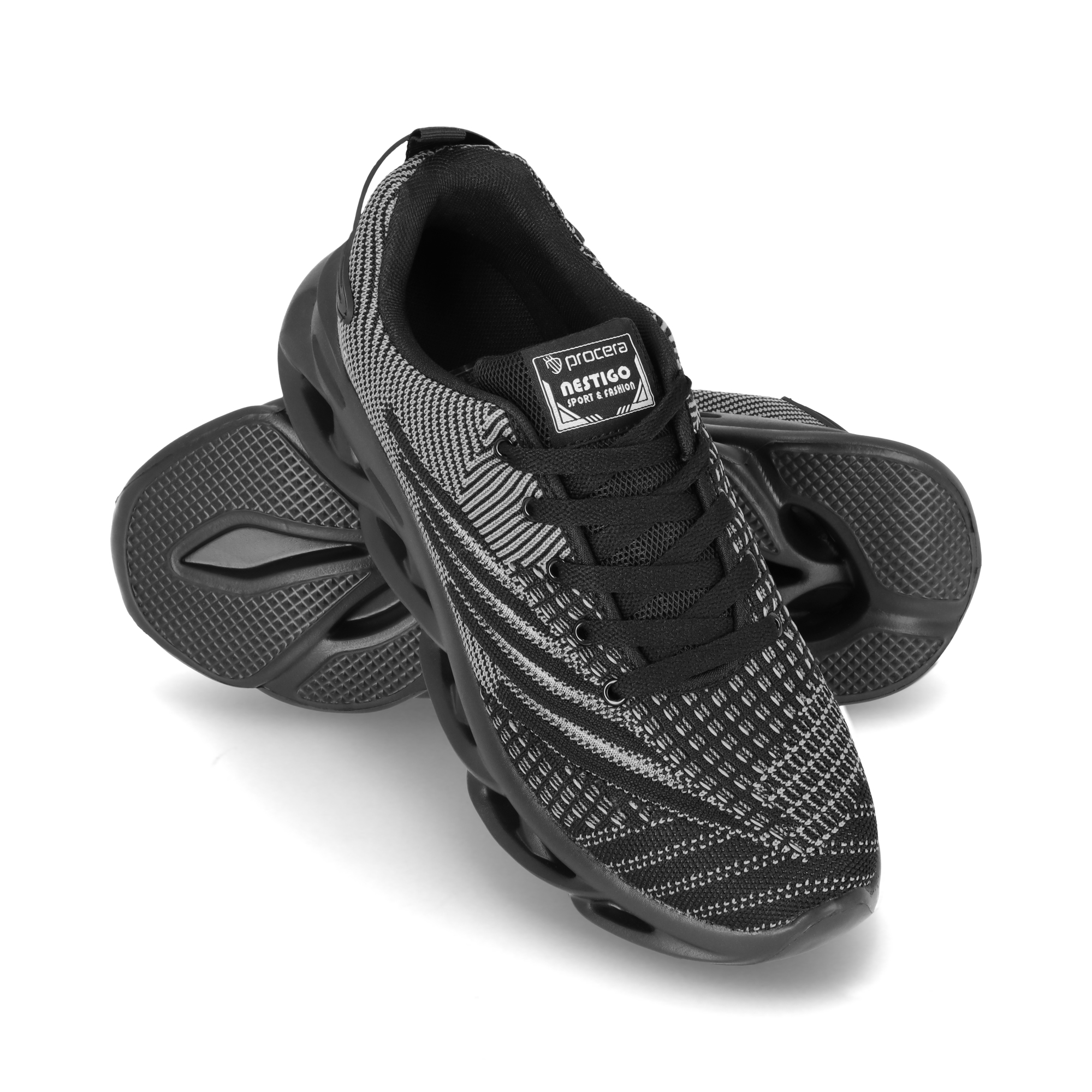 PROCERA Półbuty Rekreacyjne Nestigo Black/Gray - obrazek 2