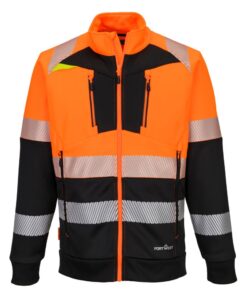 PORTWEST DX490 Bluza ostrzegawcza DX4 klasy 1 ze stójką zapinana na zamek