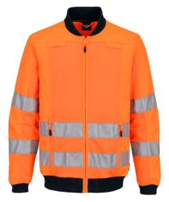PORTWEST T164 Kurtka robocza z panelami z siateczki o wysokiej widoczności