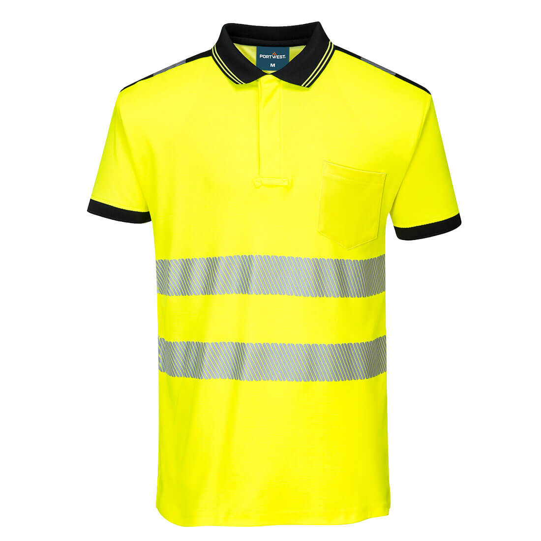PORTWEST PW317 Koszulka Polo PW3 Hi-Vis S/S - obrazek 3