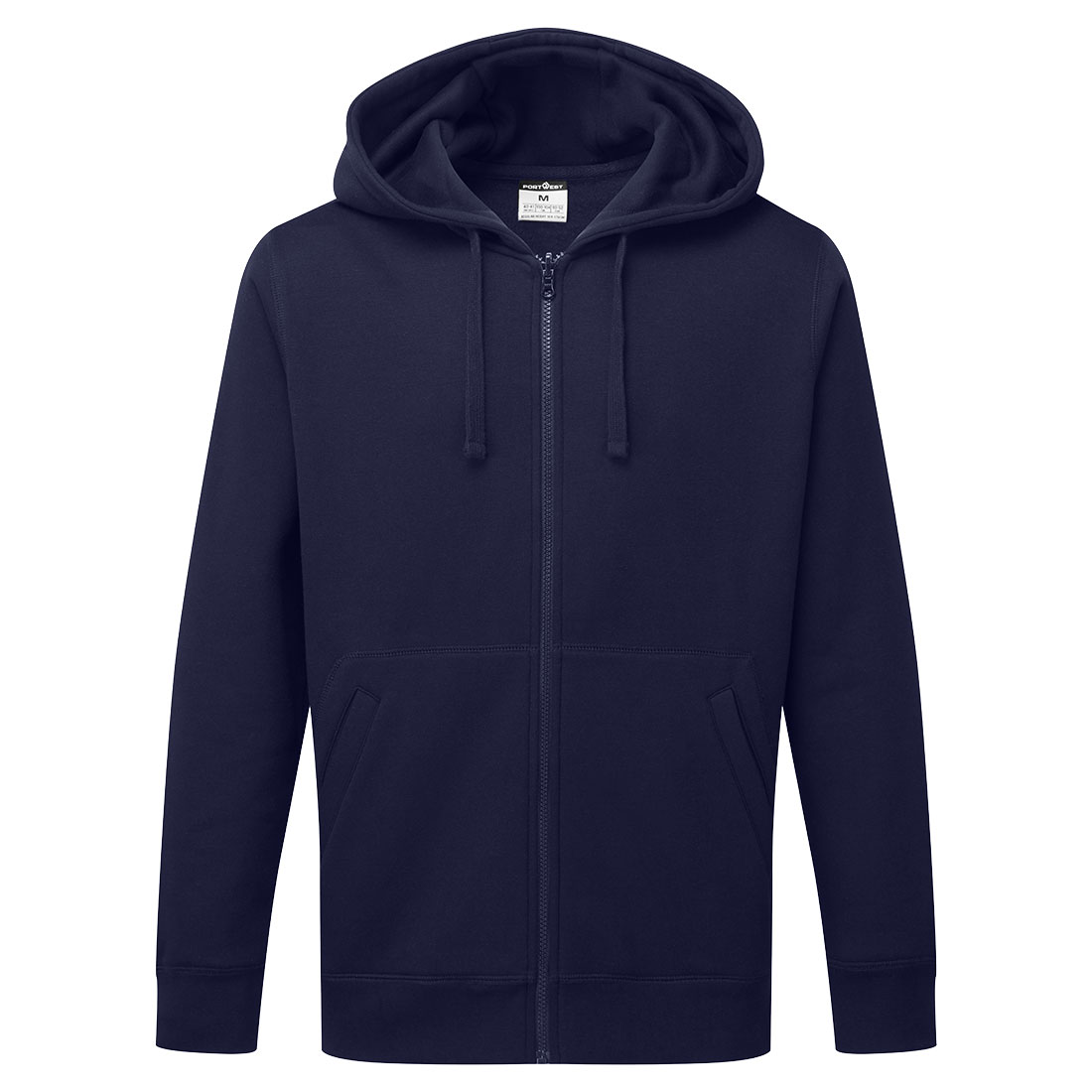 PORTWEST B312 Bluza z kapturem zapinana na zamek - obrazek 3