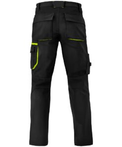 PROCERA Spodnie Do Pasa Softshell Powerflex Black - obrazek 3
