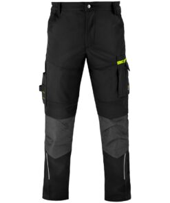 PROCERA Spodnie Do Pasa Softshell Powerflex Black - obrazek 2