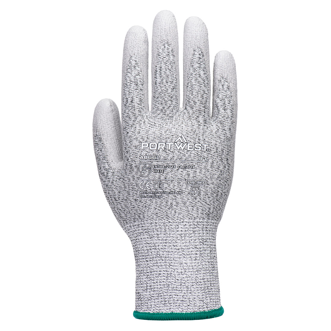PORTWEST AB662 Zestaw rękawic antyprzecięciowych Cut 13 PU (12 szt. w opakowaniu)