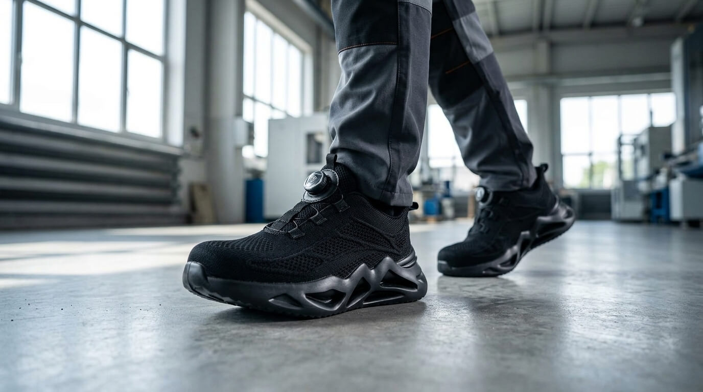 PROCERA Półbuty Bezpieczne Texo-Run Black Spin Sb Sr - obrazek 5